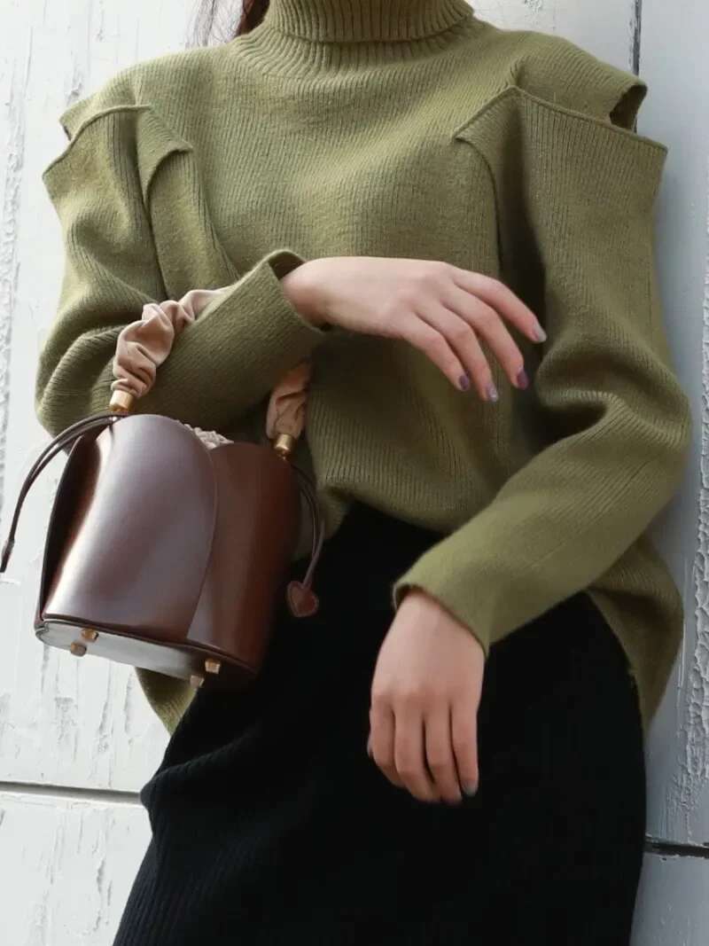 Mini Bucket Bag Women Solid Genuine Leather Ladies Crossbody Bags Wer Shape Tote designer handbags Purses 2025