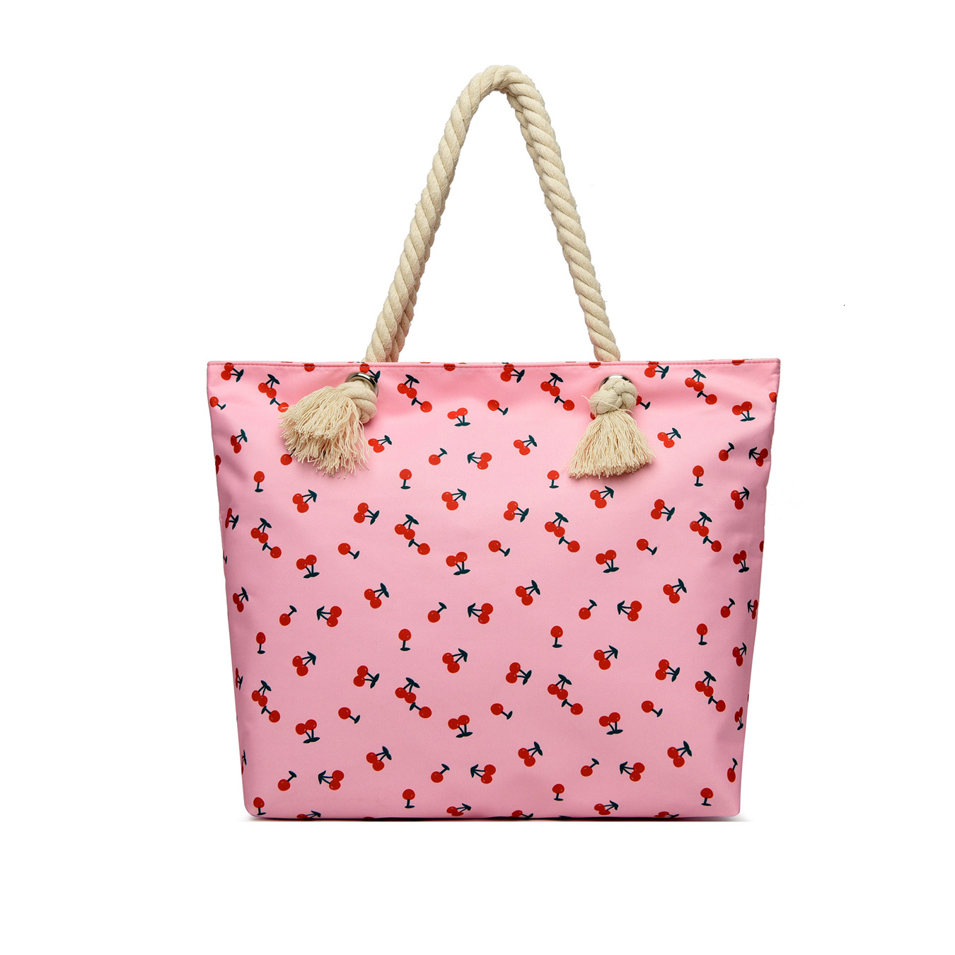 FL- Art Flower Pattern Beach Bags for Women, Beach Bag Tote Waterproof Sandproof, Beach Bags for Women
