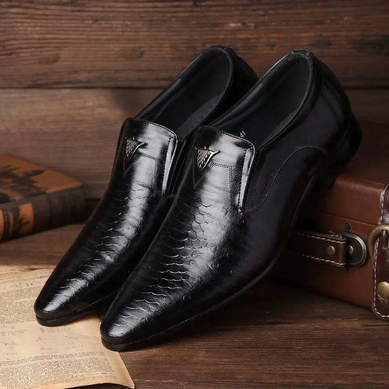Leather Mens shoes Loafers Handmade Party Casual Dress Shoes Summer Autumn Footwear for Men 251111