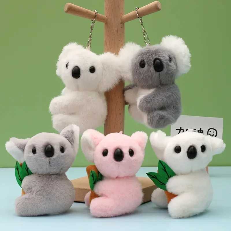 Creative stuffed toy koala keychain cute cartoon plush koala fun keychain girl backpack decoration W250411