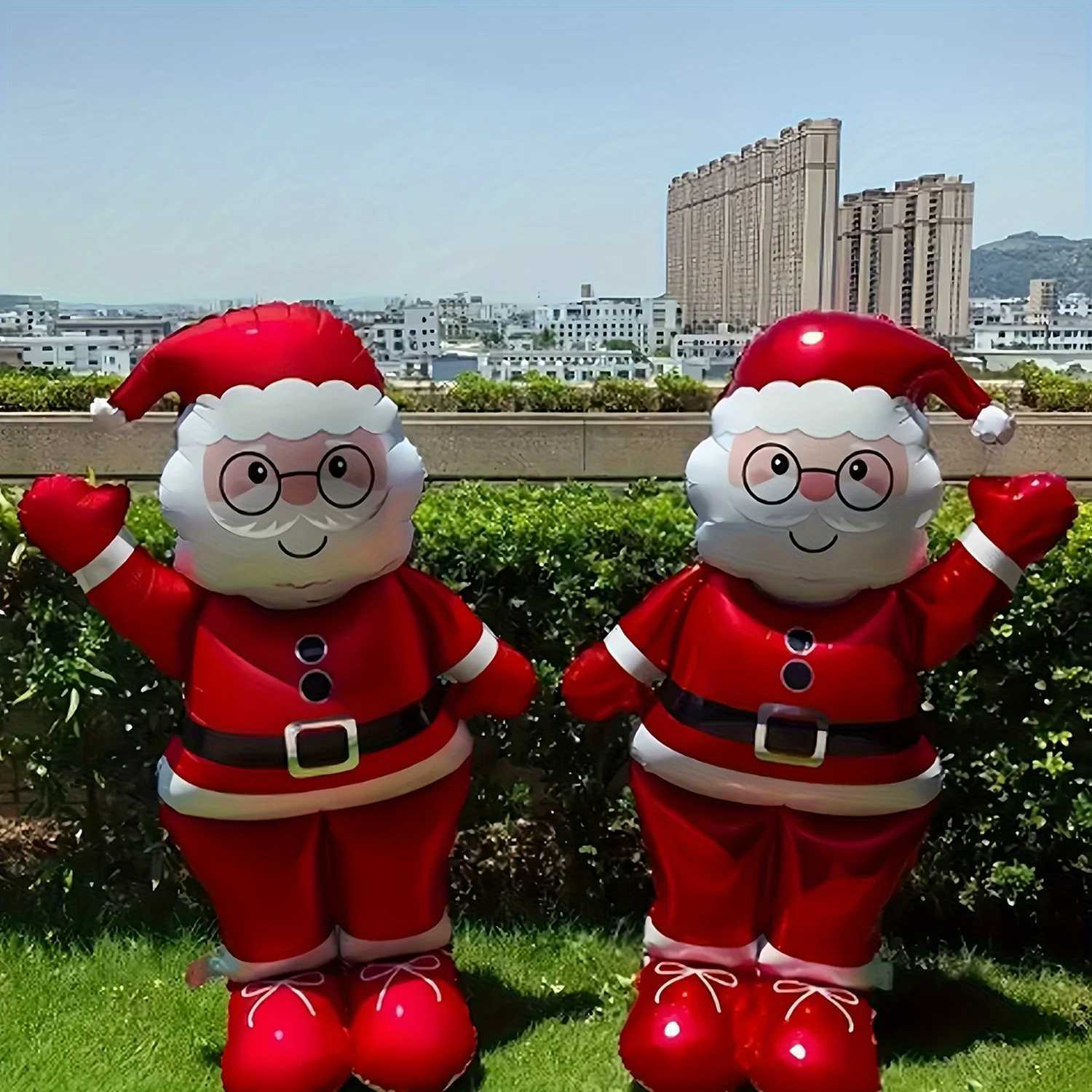 Christmas Giant Santa Claus Birthday Party Decoration - Giant Santa Claus Christmas New Year Wedding Party Decoration Y251111