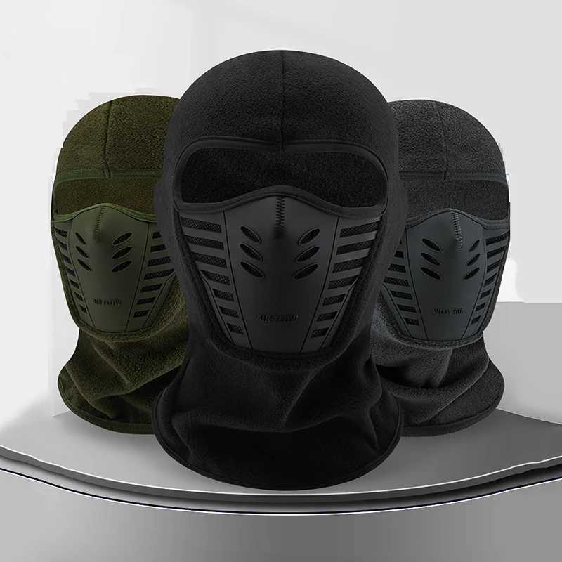 Summer Winter Warm Fleece Motorcycle Face Mask Anti-dust Windproof Full Face Cover breathable Hat Neck Helmet Mask Balaclavas S251110