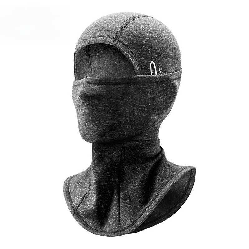 Outdoor Cycling Warm Headgear Mens and Womens Velvet Ski Mask Face Protection Neck Cover Anti-wind and Cold Mask S251110