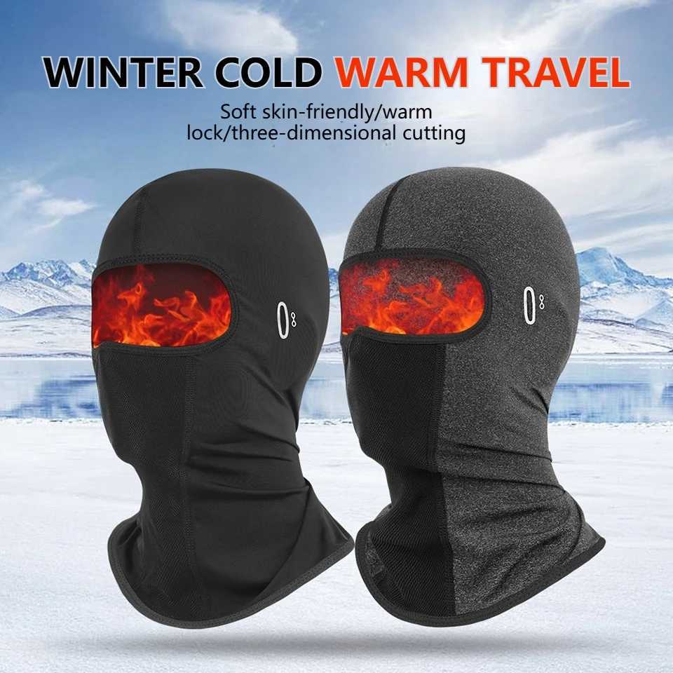 GETINFIT 1Pcs Winter Cycling Mask Windproof Cold-proof Neck Covers Outdoor Motorcycle Helmet Inner Liner Ski Headgear Men Women S251110{category}