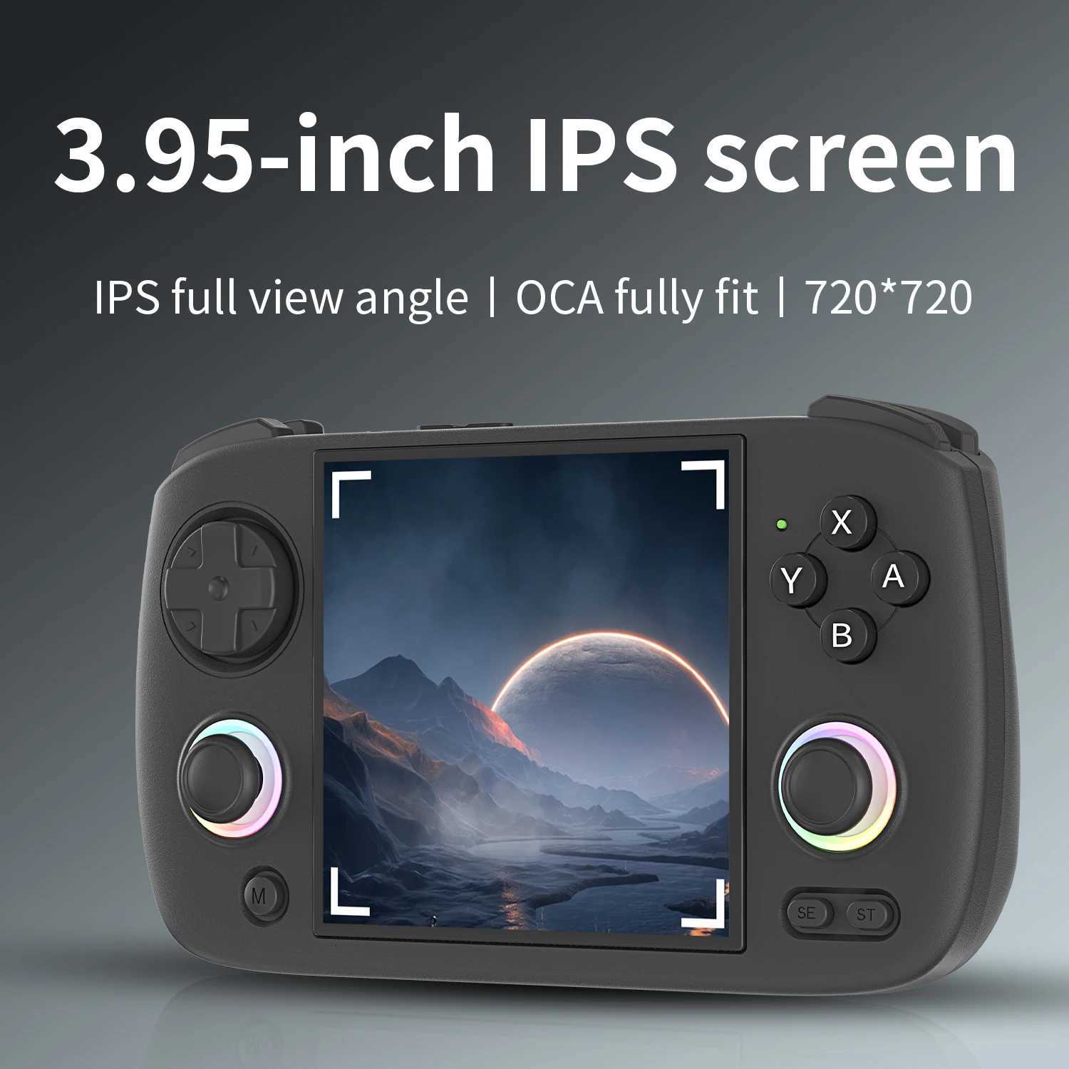 ANBERNIC RG CubeXX Handheld Game Console 395 I SCREEn RGCubeXX Retro Video Gaming Console Linux WIFI P GiftsM251111