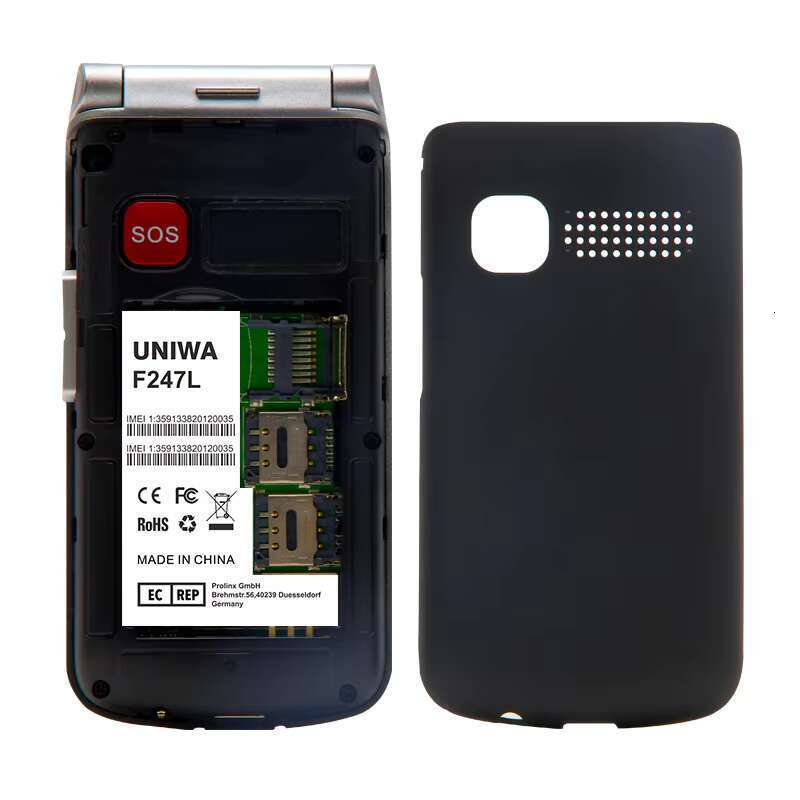 OEM 2.4-inch SOS large button premium dual SIM card flip keyboard 4G LTE phone