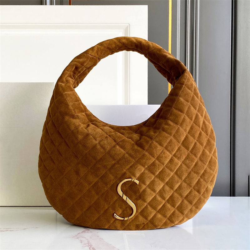 High quality handbags suede ICARINO bag Luxury Designer bags Womens mens quilted leather crossbody Shoulder Bag fashion Clutch tote bag lady Underarm shopper Bags