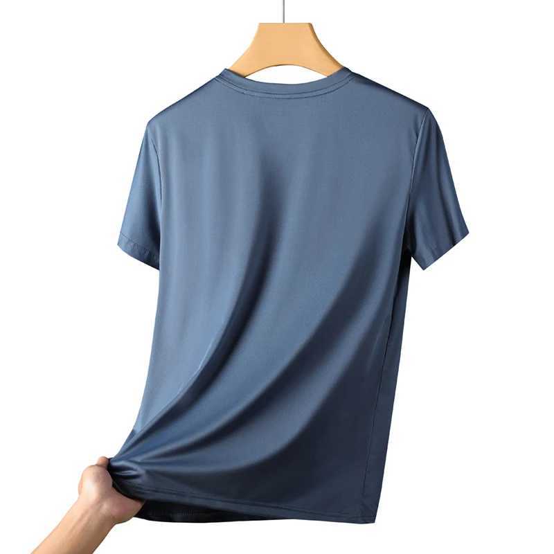 CHRLCK Mens Running Quick Drying T-shirts Breathable Hiking Fishing Tees Soft Elasticity Outdoor Sports Short Shirt Summer M250411