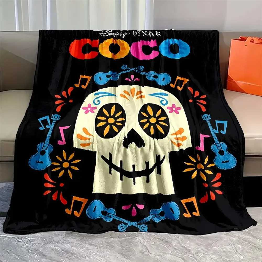 Soft Coco Miguel cartoon Blanket Warmth Plush Throw Blanket Bedspread Sofa Suitable for Living Room Bedroom Warm Blanket C251111