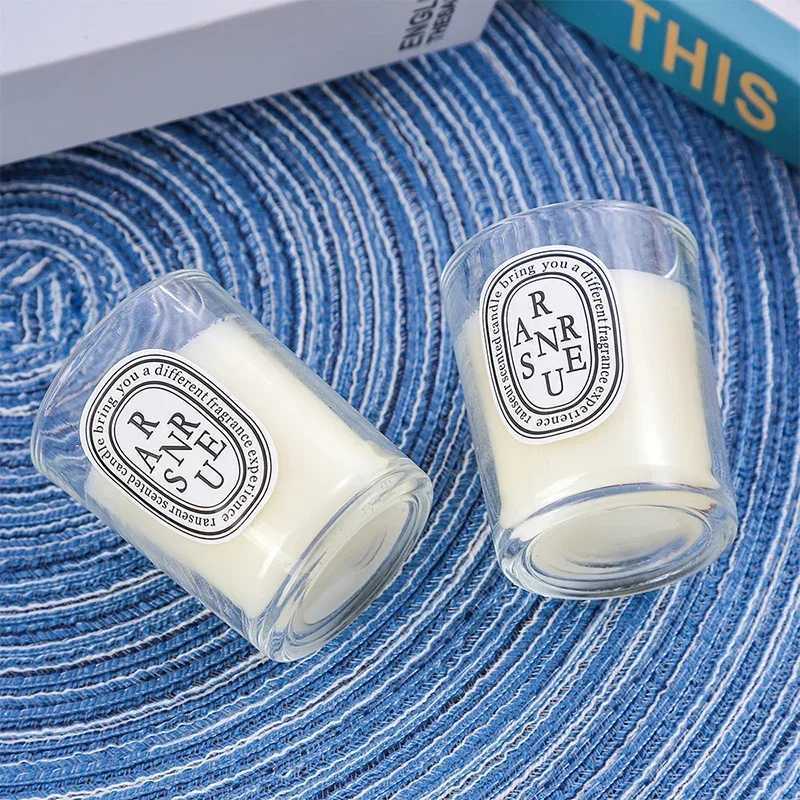 Romantic Transparent Scented Fragrance Candle Light Gift Scented Aromatic Candles Guest Gift Candles Wedding Candles Candle Jar H260319