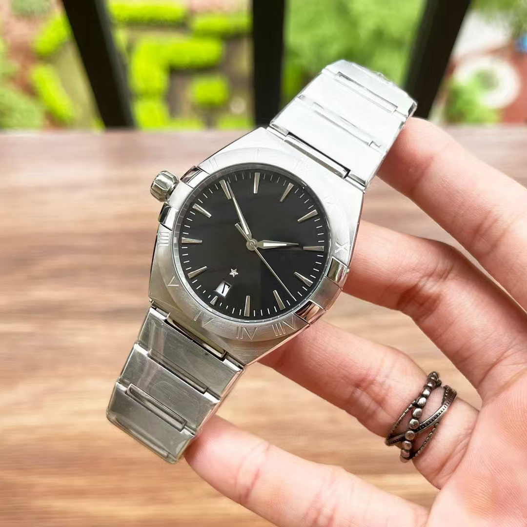 Constellation series Automatic Mechanical Constellation Series Watch for Couples - Gold Strap & Diamond Inlay