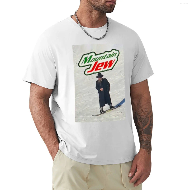 Men's T Shirts Mountain Jew T-Shirt Anime Short Sleeve T-shirt Personalised Men