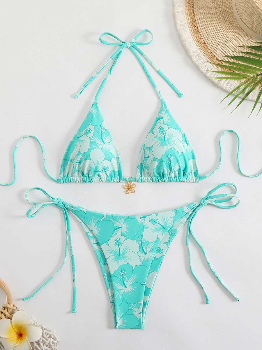 Sexy Micro Bikini Women's Swimsuit 2025 Trend Female Swimwear Two-piece Thong Bikinis Sets Beach Wear Swimming for Bathing Suit