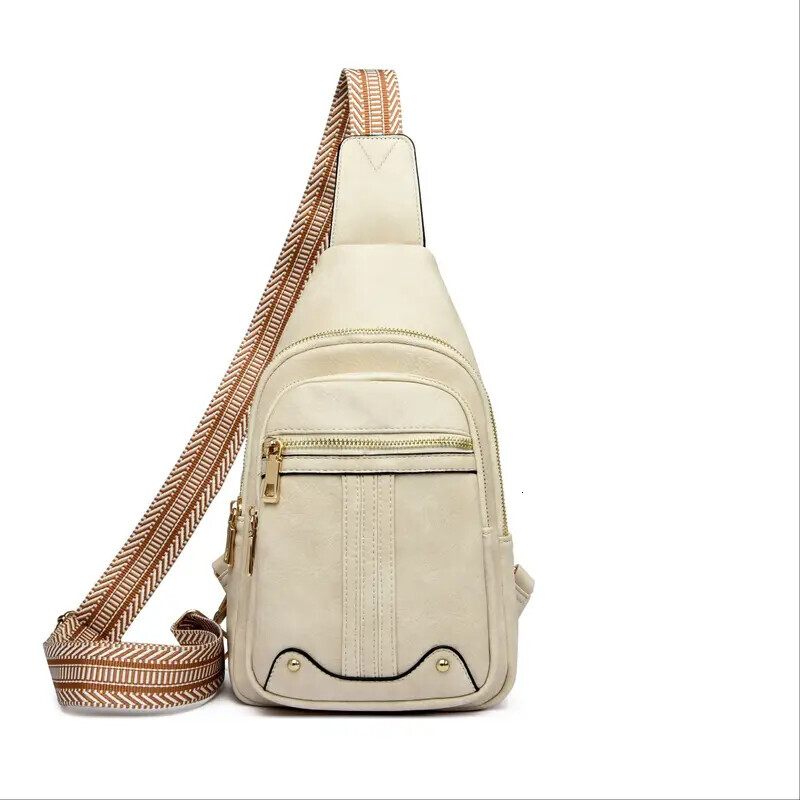 FL- Sling Bag Crossbody Bags for Women, Fanny Packs for Women Chest Bag for Work Shopping Pack Crossbody Purse , Brown, Small, Sling Bag