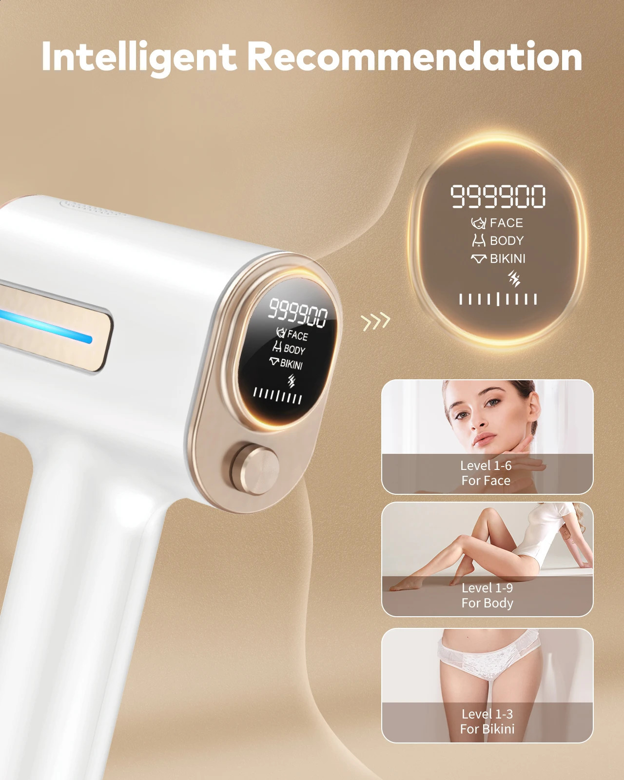 IPL hair removal home laser separator 999900 fast flash hair removal painless permanent hair removal full body care for 6 weeks 250410
