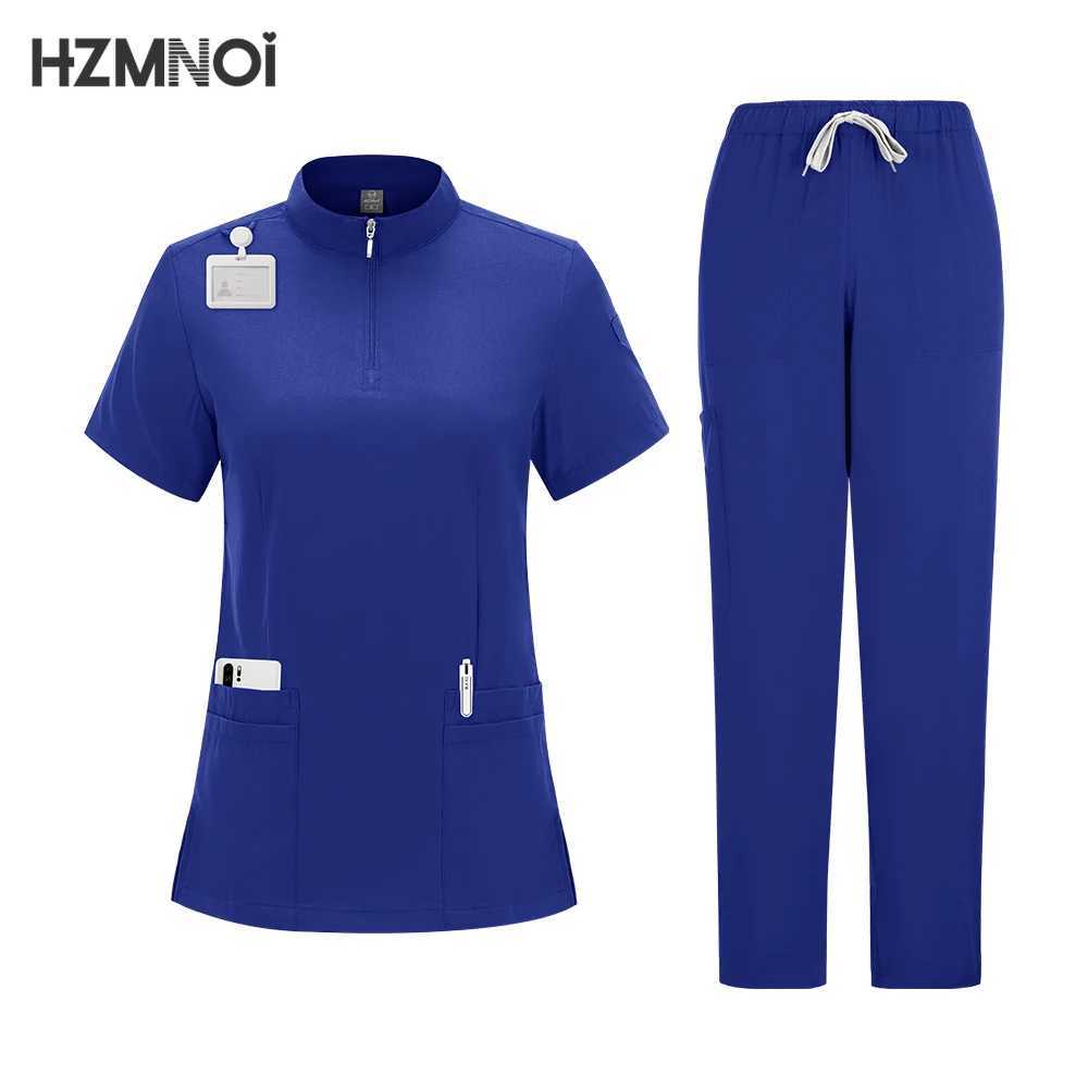 Medical Uniform Women Scrubs Sets Tops Pant Surgical Gowns Nurses Accessories Pet Shop Doctor Beauty Spa Sn Wokrwear Clothes X250410