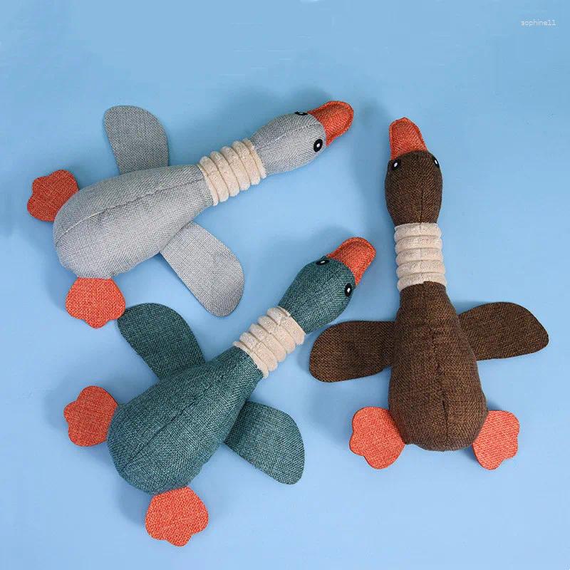 Update Pet Mallard Duck Dog Toy For Aggressive Chewers Indestructible Large Breed And Squeaky Geese Small Medium