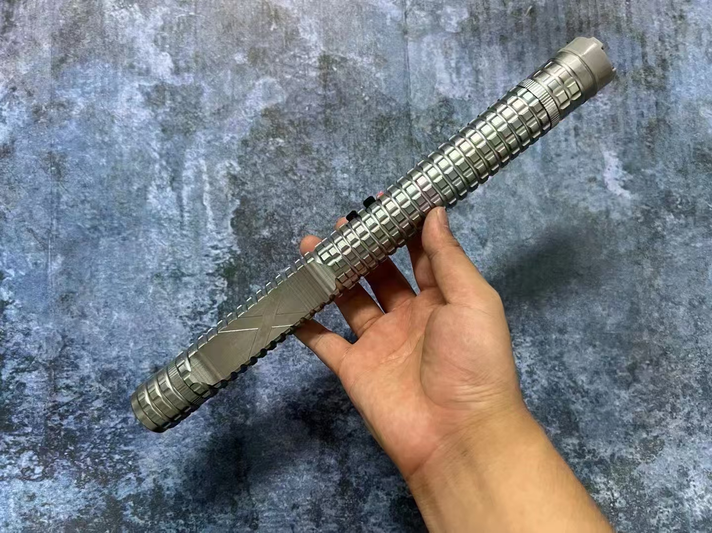 New model flashlight - powerful rechargeable outdoor ultra-bright long-range portable household emergency light X8