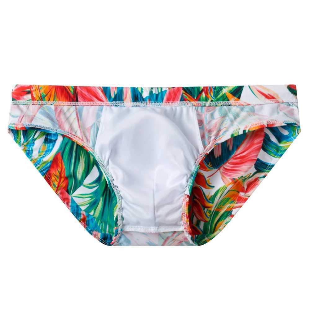 Jockmail brand mens swimsuit multi-color luggage with push ups sexy mens breathable swimsuit speed matching beach shortsW250410