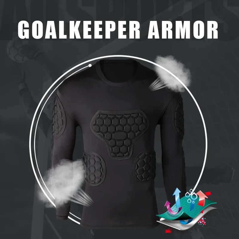 Soccer Goalkeeper Training Pants Goalie Jerseys Kit Clothing Knee Elbow Padded All-round Alveolate Protector Gear251111