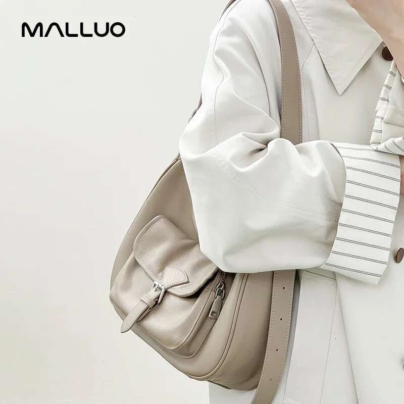 Designer Bag Women Cowhide Real Shoulder Bag Ladies Natural Cow Leather Handbag Female Large Capacity Fashion Design Bags
