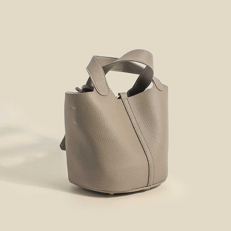 Storage Bags Bucket bag new fashion trend western-style simple and high-end handbag large capacity casual shoulder crossbody bag