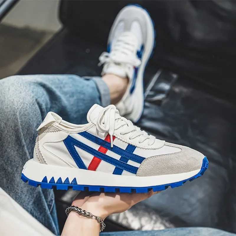 Mens Shoes Fashion Breathable Flat Shoes Mens Outdoor Comfortable Breathable Short and Fat Platform Sports Shoes Designer Sports Shoes M250411