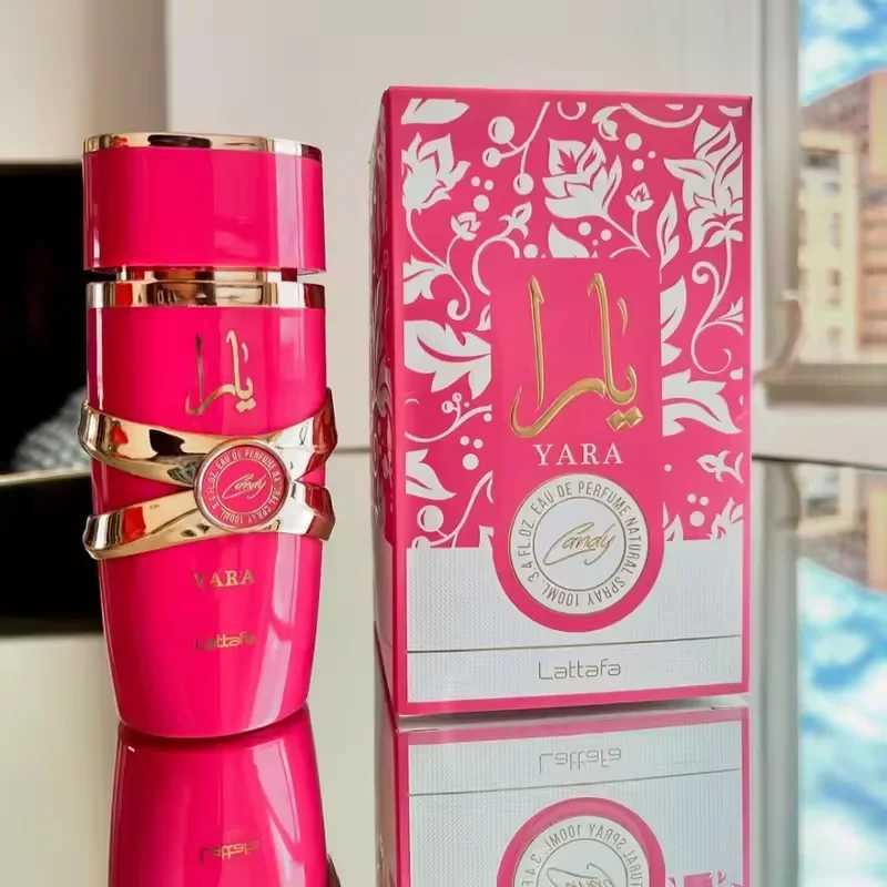 Wholesale 100ml womens perfume Arabic classic fruit perfume durable portable luxury light perfume rose pink W250411