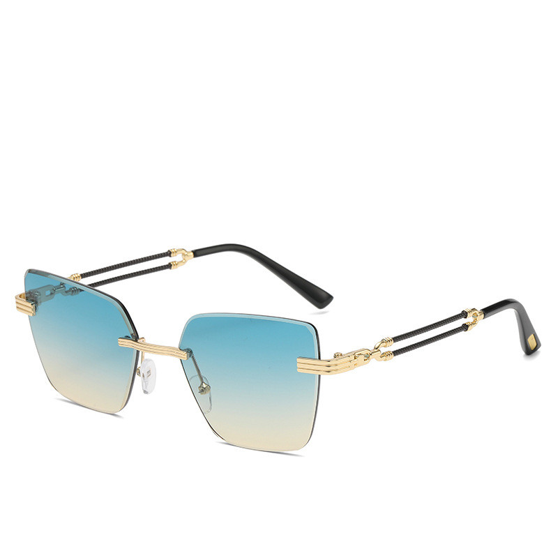 Designer Sunglasses For Men Women Oversized Sunglasses Fashion Classic Polarized Sunglasses Luxury Goggle Pilot Alloy Frame UV400 Eyewear KP08189