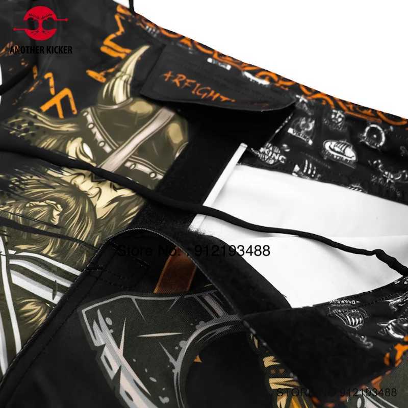 MMA shorts Vikings sublimation sports training competition MMA boxing shorts Muay Thai grappling pants martial arts fighting relayW250410