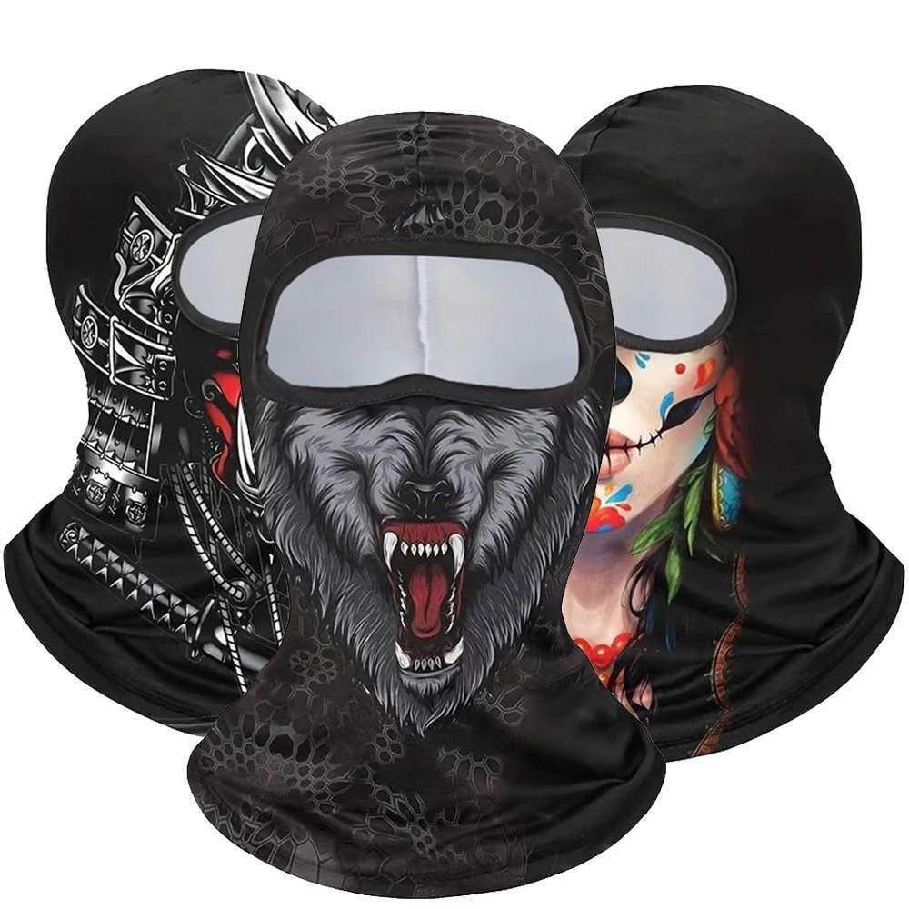 Motorcycle Face Mask Outdoor Cool Sunscreen Balaclava Lycra Moto Biker Wind Cap Mask Stopper Windproof Bicycle Cycling Headgear S251110{category}