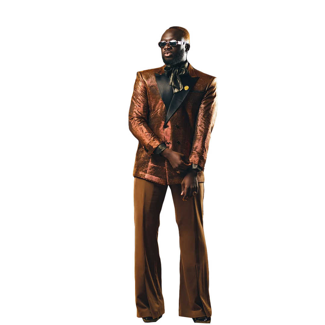 Fashion Show Wedding Men Suit Shine Party Suit 2-PCS Coat Pants Tailor-Made Groom Wear Groomsman Formal Occasions Plus Size Customized M251606