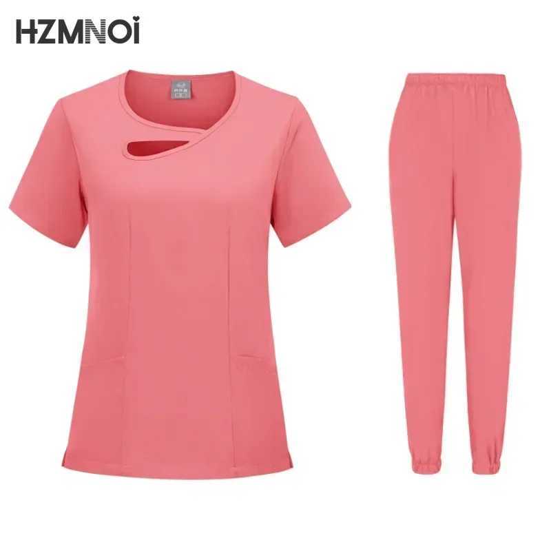 Medical Tops Pant Women Scrubs Uniforms Hospital Doctors Scrub Sets Nurses Accessories Dental Clinic Beauty Sn Workwear Suit X250410