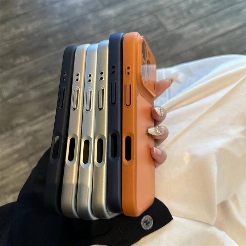 Original Color Camera Protection AG Nano Matte Phone Case for Apple iPhone 17 Air 16 15 14 13 Pro Max Shockproof Hard Cover
