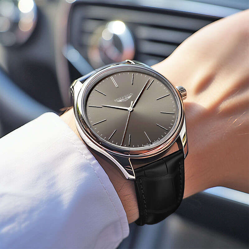 Genuine Leather Belt for Men Fashion Trend Casual Student Wristwatch Men's Quartz Watch Wholesale