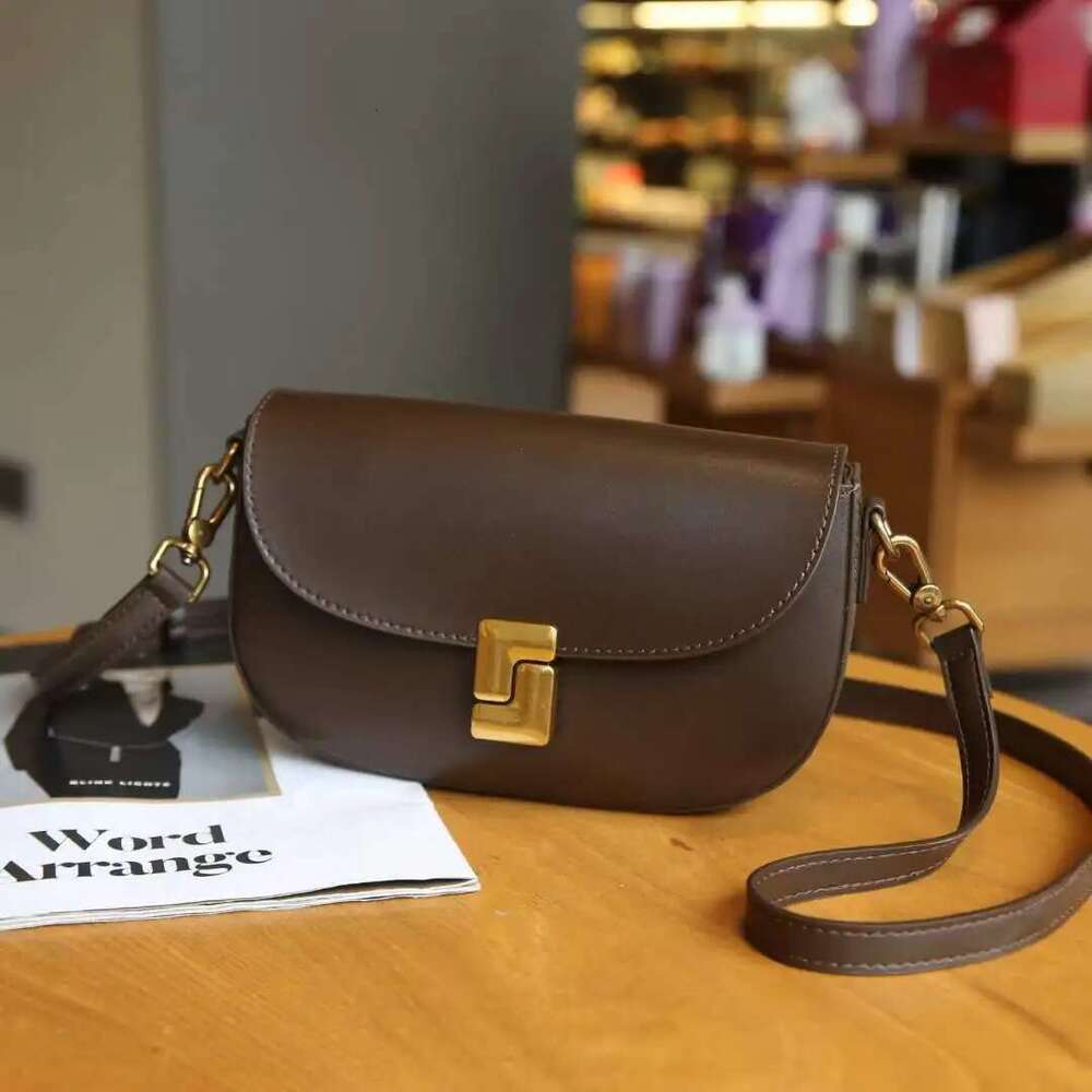 Designer Bag YANATARI Genuine Leather Shoulder Woman Minimalist Crossbody Cowhide Female Dumpg Bag
