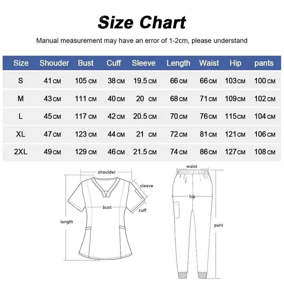 New Liahtweiaht anti wrinkle surgical uniform female medical nurse scrub set soft and breathable jogging nursing clinical work clothes X250410