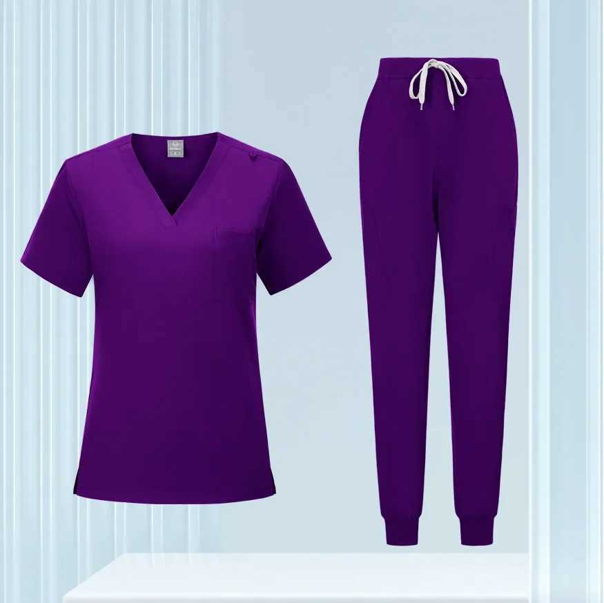 Uniforms Medicos Pet Dental Nurse Work Clothes Female Medical Nursing Nurse Uniforms Scrubs X250410