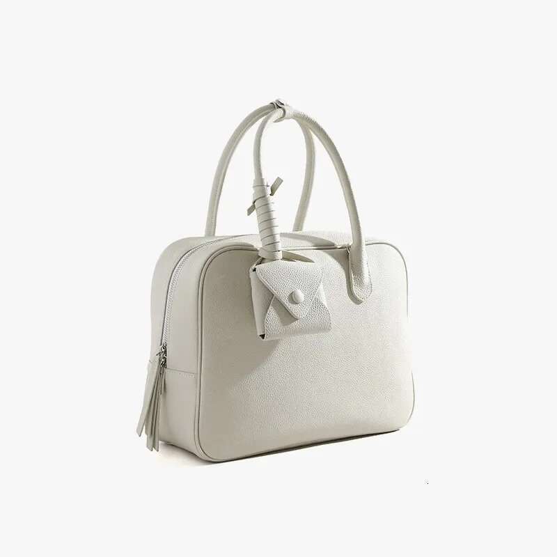 Motingsome Boston Bags Shoulder Handbag Women Designer Bag Unique Underarm Purses Genuine Leather Casual Tote 2025 New