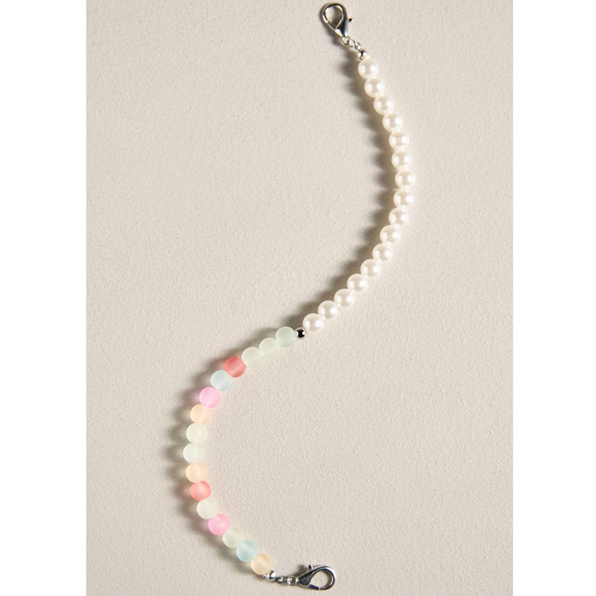 Trendy Handwoven DIY Keychain New Colorful Beaded Cord Shoelace Charm Viral Bag Hanger