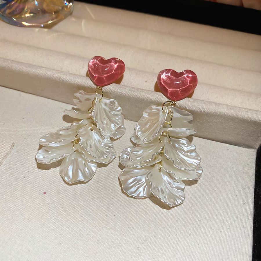 Earrings Love Shell Tassel Earrings