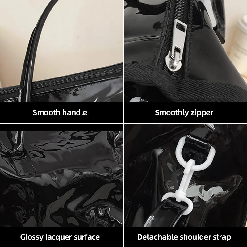 PVC Clear Travel Duffel Bag Waterproof Gym Yoga Tote Bag Outdoor Camping Hiking Beach Swimming Handbag Large Wash Satchel 251110