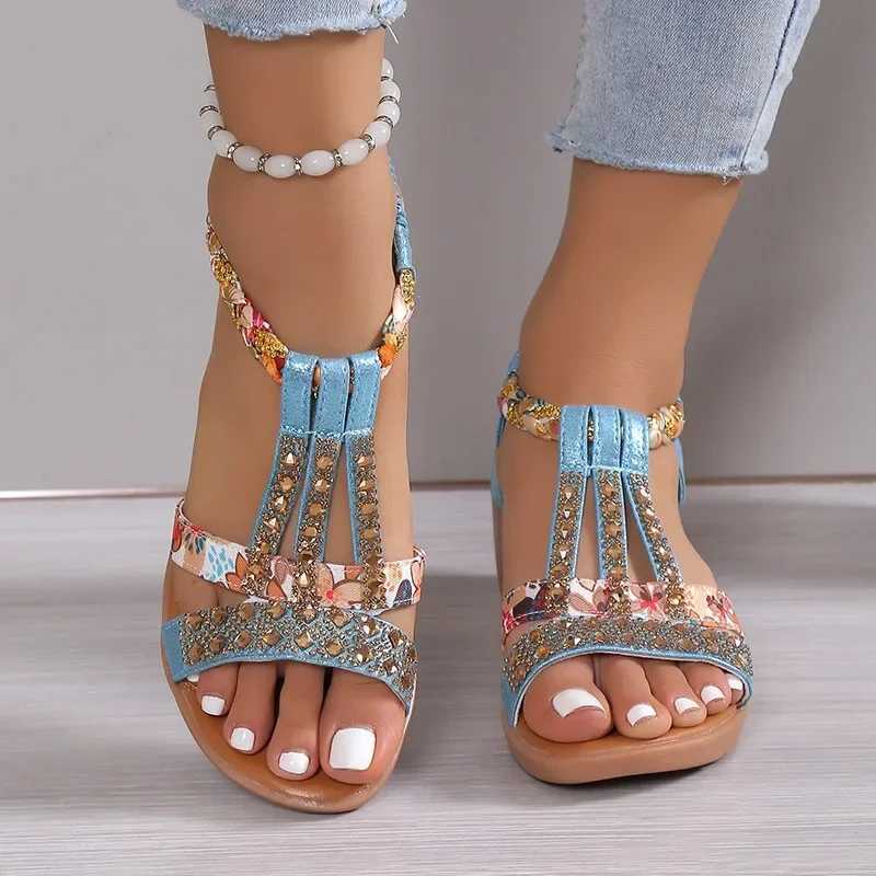 Womens Summer Wedge Bohemian Rhine River Casual Platform Sandals Womens Peeping Toes Outdoor Beach Shoes 34-43XJ250410