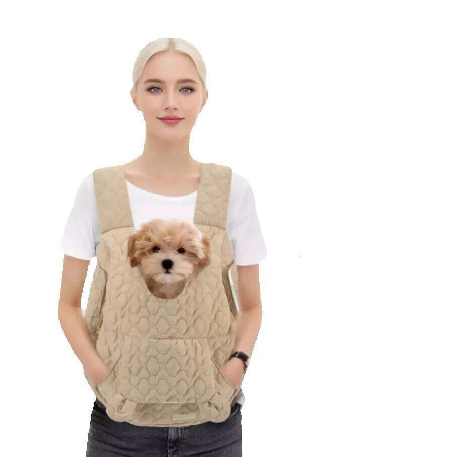 designer brand Carrier Extra Large Capacity Chest Backpack Dog Cat Outdoor Waterproof and Wind Resistant Portable Pet Bag