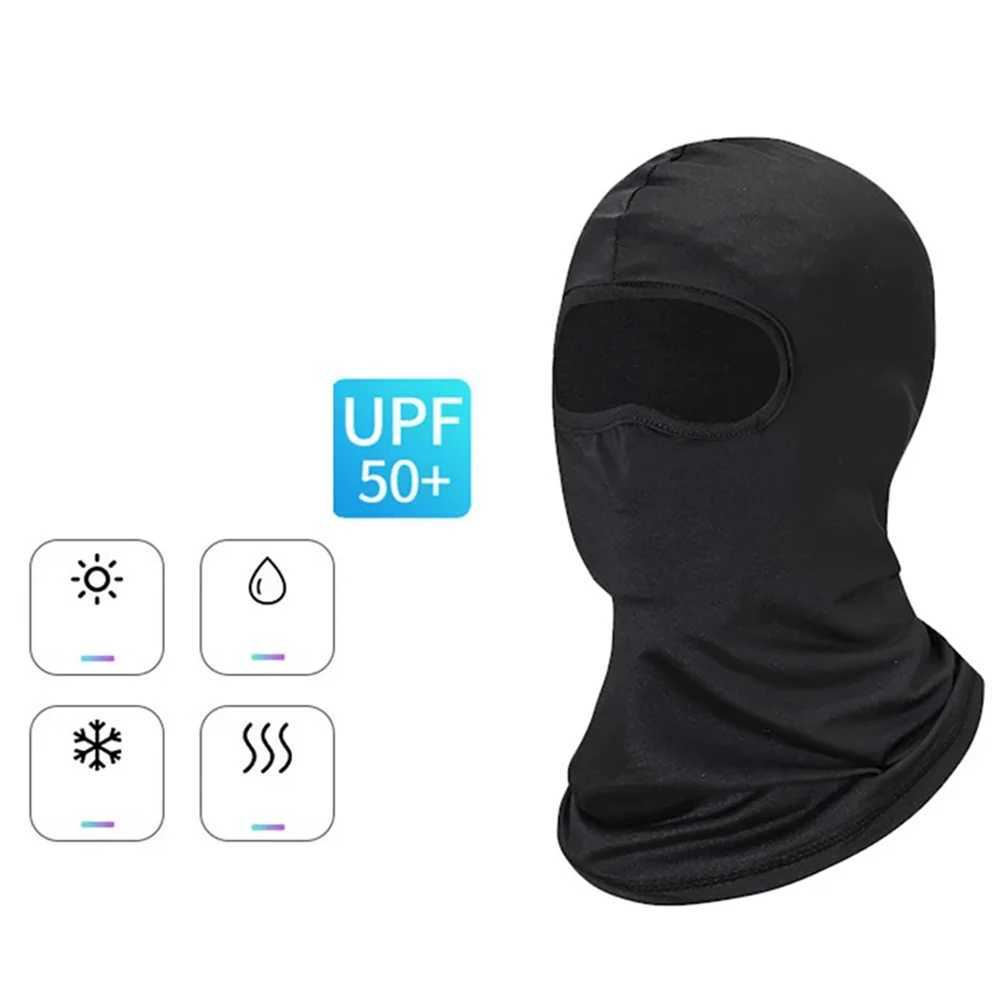 Balaclava Outdoor Cool Sunscreen Motorcycle Face Mask Lycra Moto Biker Wind Cap Mask Stopper Windproof Bicycle Cycling Headgear S251110