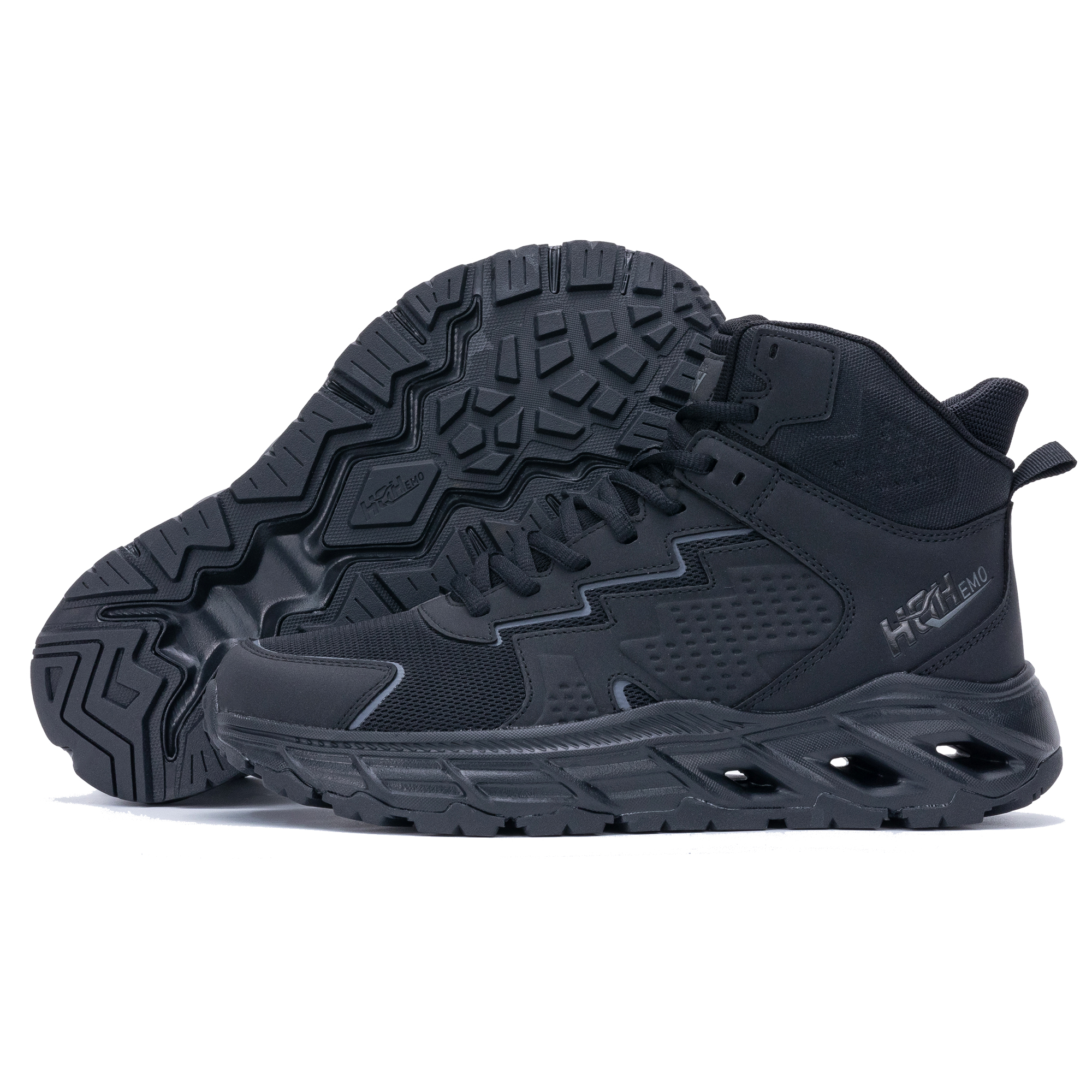Designer Shoes Men's Hiking Shoes Running Shoes Athletic High Top Sneakers Outdoor Three Holes Sneakers Fashion Breathable Non Slip Walking Footw