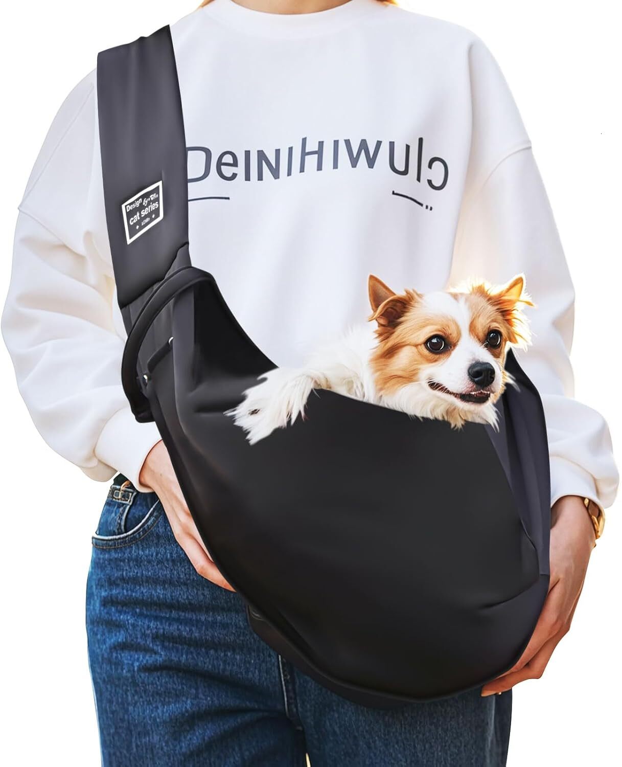 aerkine small dog strap suitable for pets weighing 015 pounds approximately 0 06 8 kilograms travel bags handsfree daily walks and outdoor activities