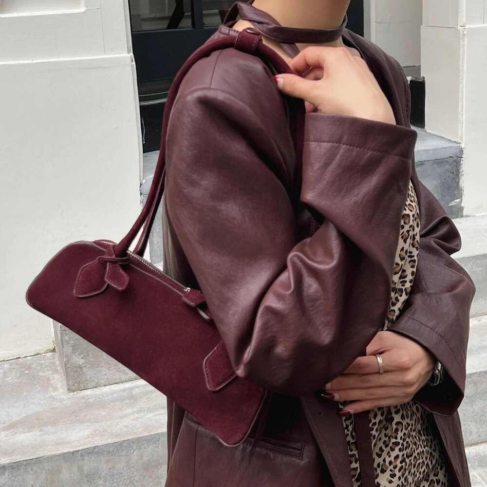 Motingsome Women Saddle Bag 100% Natural Handbag And Purse Retro Matte Cowhide Shoulder Pouch Chic Lady Mini Tote 2024 New