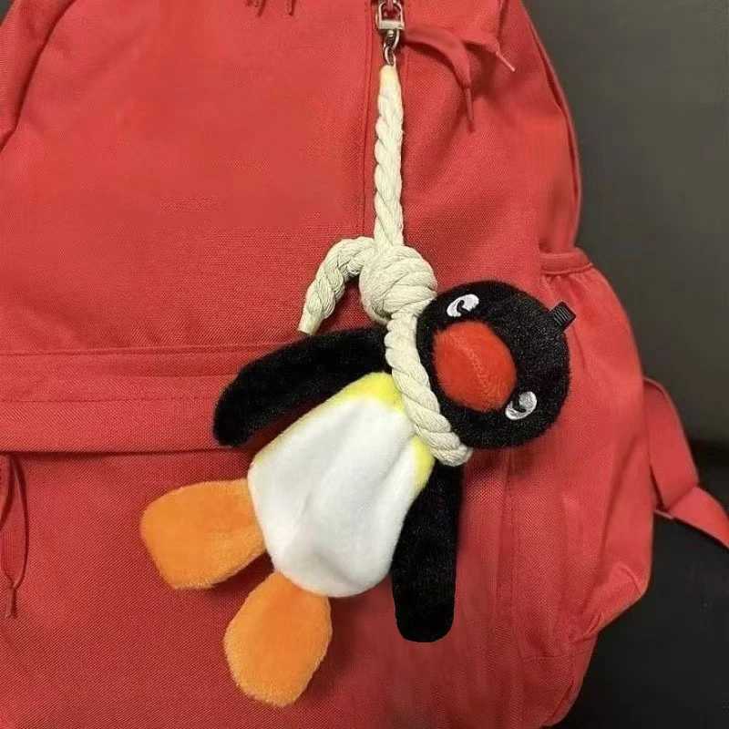 Penguin pendant plush pendant fun cute and lively penguin doll toy keychain creative exquisite gift backpack decoration plush doll W250411