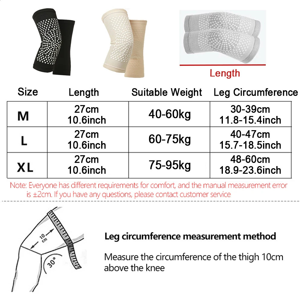 Wormwood Knee Pads Self Heating Four Sided Elasticity To Keep Warm Old Cold Legs for Men and Women Elderly Joint Protection Calf 250410